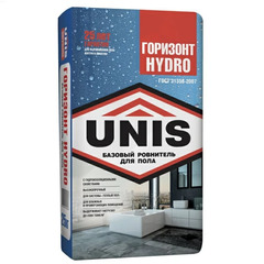 Ровнитель для пола Юнис Горизонт HYDRO, 25 кг