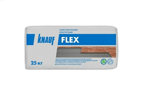Клей плиточный Кнауф-Флекс, 25 кг