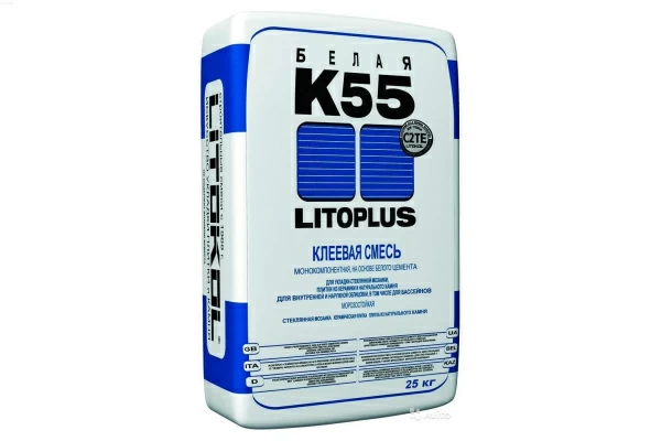 Плиточный клей Litokol Litoplus К55