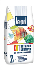 Затирка Bergauf Kitt, бежевый, 2 кг
